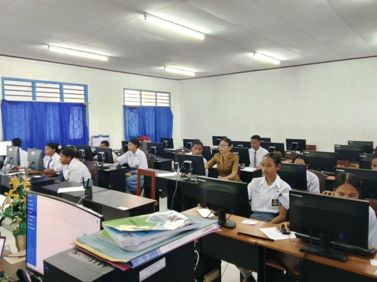 Gladi Bersih Asesmen Nasional 2025 : SMKS YPK Imanuel Sorong Mantapkan Kesiapan