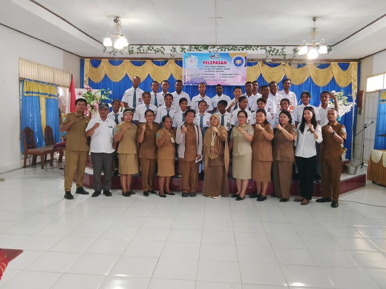 Pelepasan Siswa PKL (Praktek Kerja Lapangan) Kelas XII SMKS YPK Imanuel Sorong