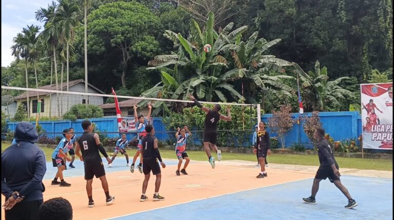 SMKS YPK Imanuel Sorong Raih Kemenangan Ganda di Liga Bola Voli Pelajar Papua Barat Daya 2025