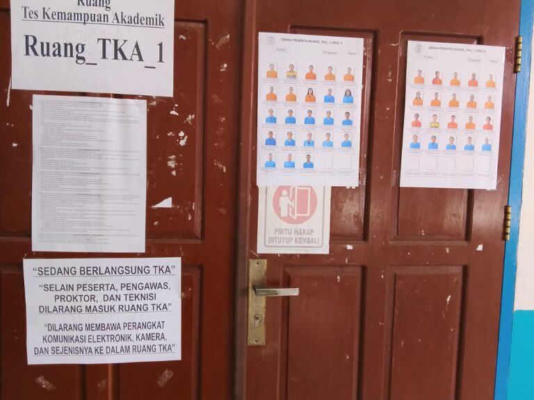 Tes Kemampuan Akademik 2025 Berjalan Lancar Pada Hari Pertama Gelombang 1  di SMKS YPK Imanuel Sorong