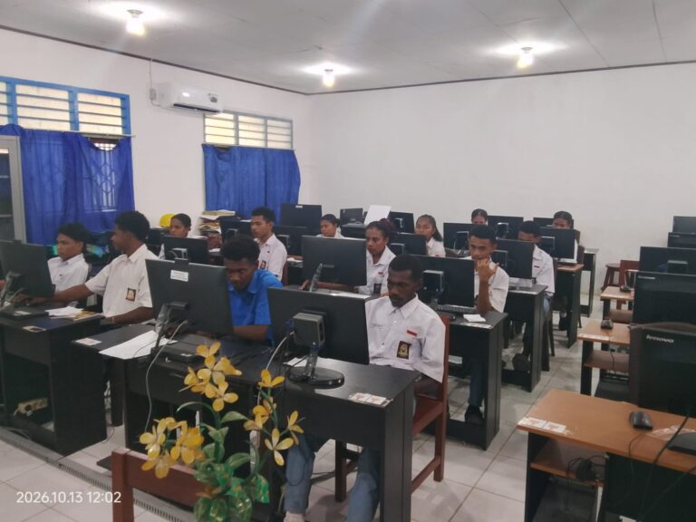 SMKS YPK Imanuel Sorong Laksanakan Gladi Bersih Tes Kemampuan Akademik (TKA) Tahun 2026,  12 – 15 Oktober 2026